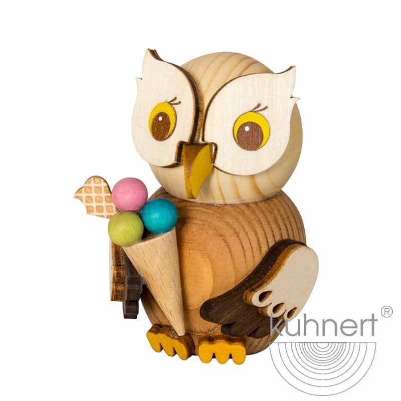 Mini Eule mit Eis - Auslaufartikel
