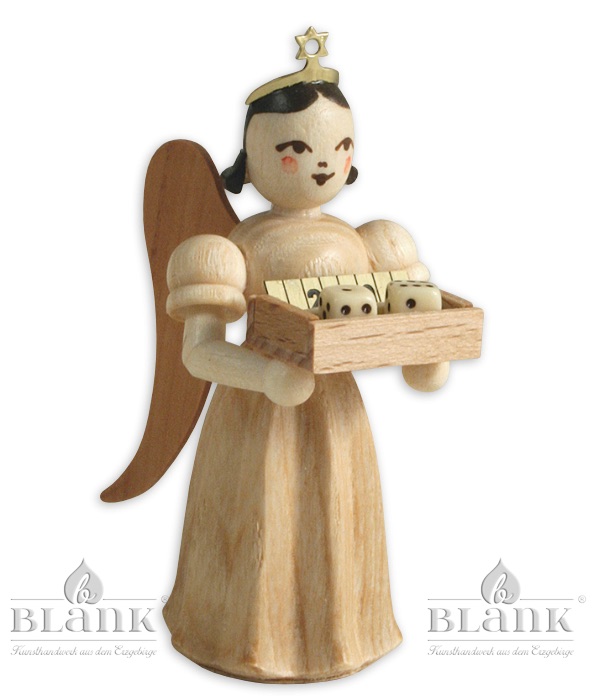 Blank - Faltenlangrockengel mit Glückswürfeln Sonderedition 2019