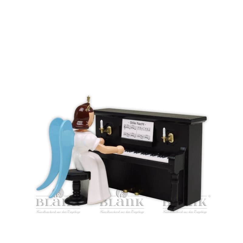 Blank - Langrockengel farbig am Klavier