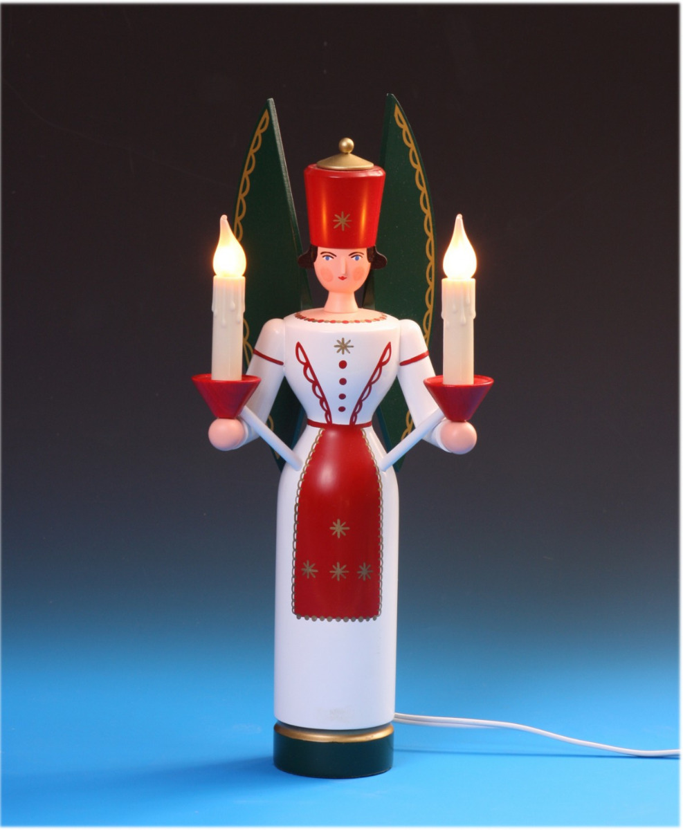 Lichterengel farbig, elektr.