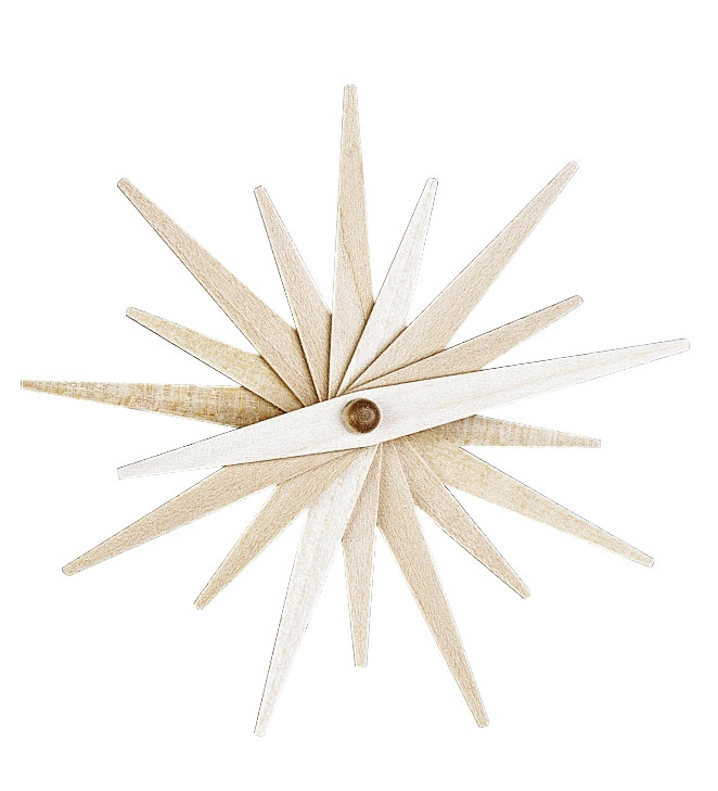 Günter Reichel - Faltstern natur 3-teilig