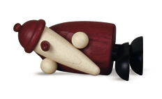 Weihnachtsmann schlafend