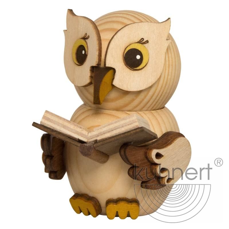 Mini Eule mit Buch