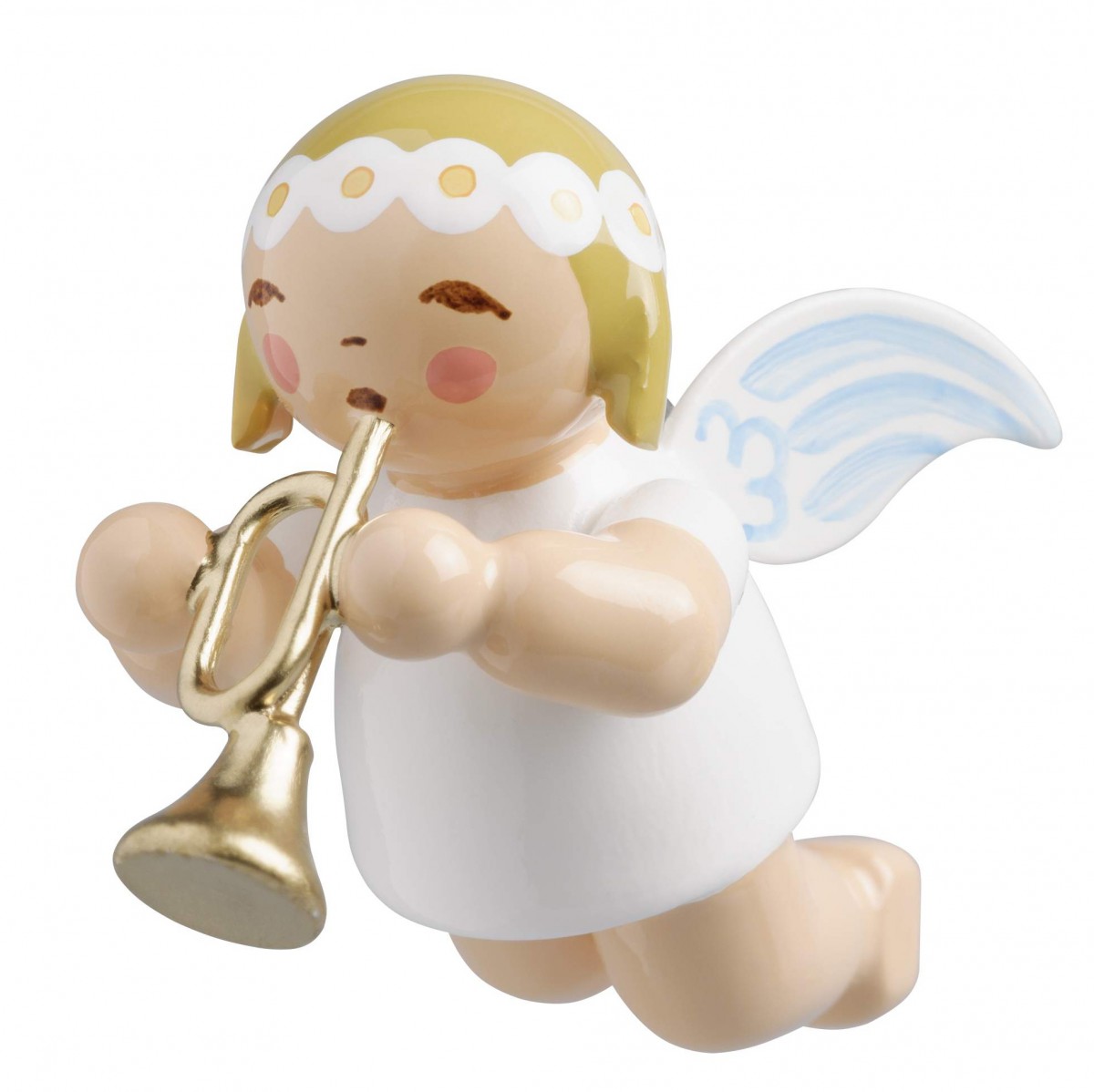 Schwebeengel klein mit Trompete