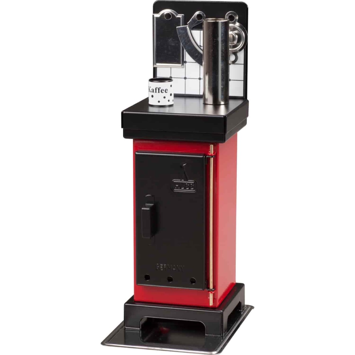 Räucherkerzenofen "Der Klassiker" rot/schwarz