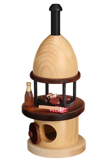 Räucherfigur Grillofen