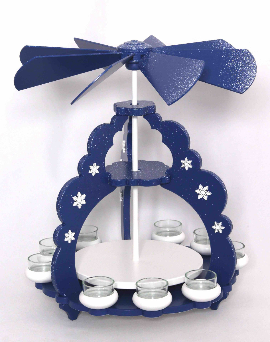 Schneeflöckchen - Pyramide leer