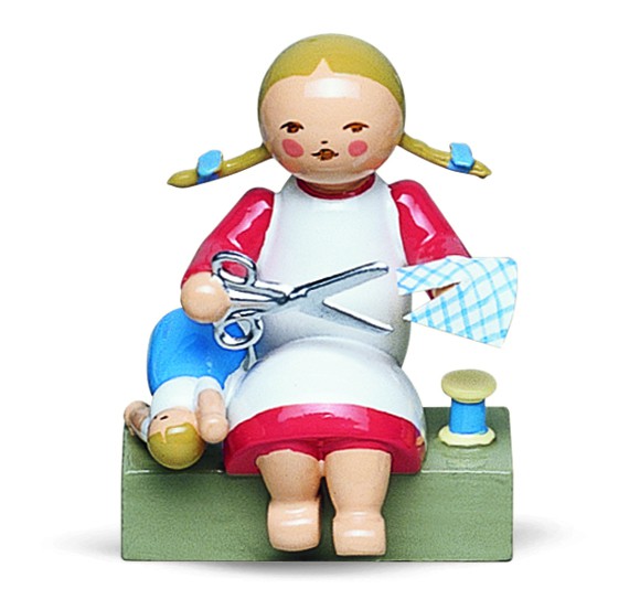 Mädchen mit Schere