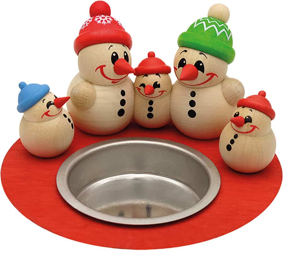 Cool Man Teelicht mit 3 Kids