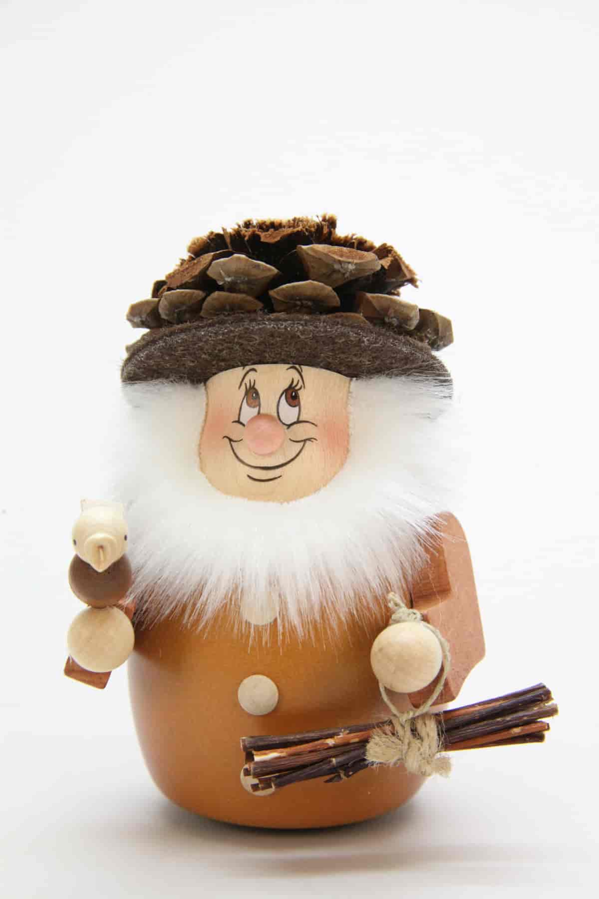 Wackelwichtel Zapfenmann natur - Auslaufartikel