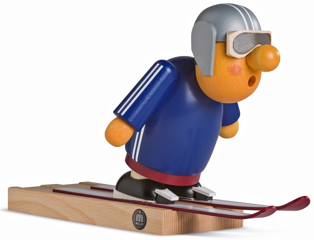 Räuchermann Müllerchen Skispringer