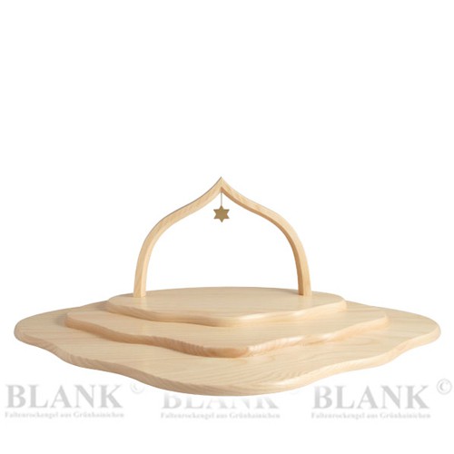 Blank - Wolke mit 3 Etagen und Bogen