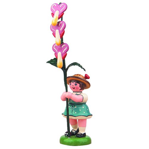 Hubrig - Blumenmädchen mit Tränenden Herz