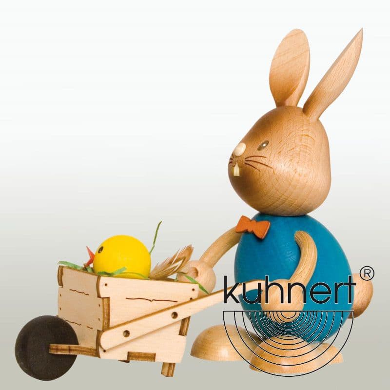 Stupsi Hase mit Schubkarre