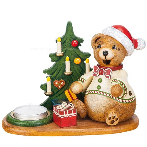 Hubrig - Räuchemann Teddy mit Teelicht