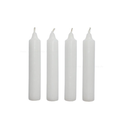 Berliner Baumkerzen EWA 4 Stück 23x130mm weiß