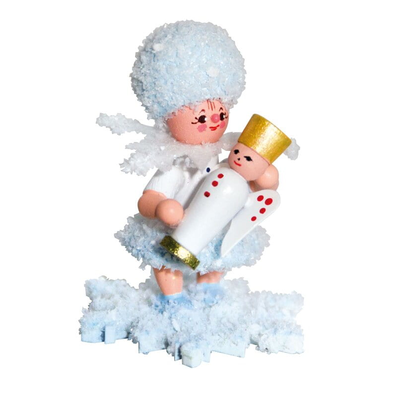 Schneeflöckchen mit Engel