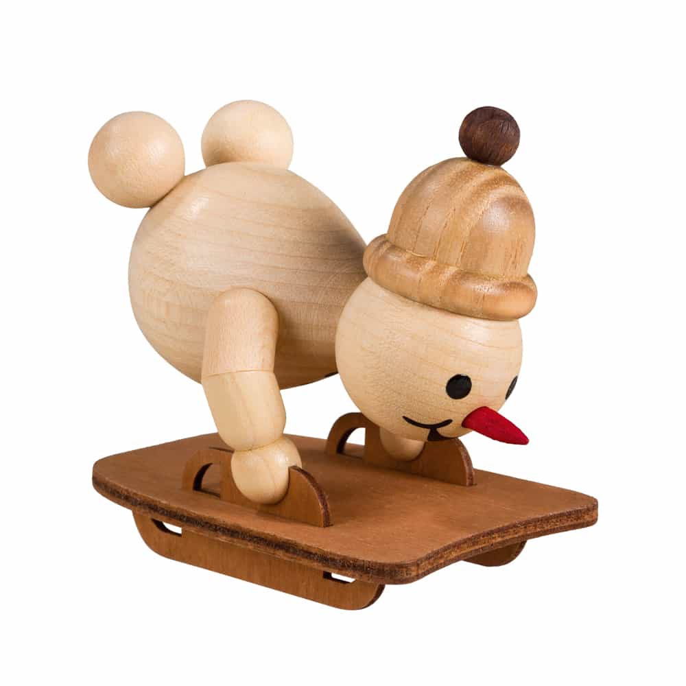 Schneemann Junior Skeleton mit Mütze - Auslaufartikel