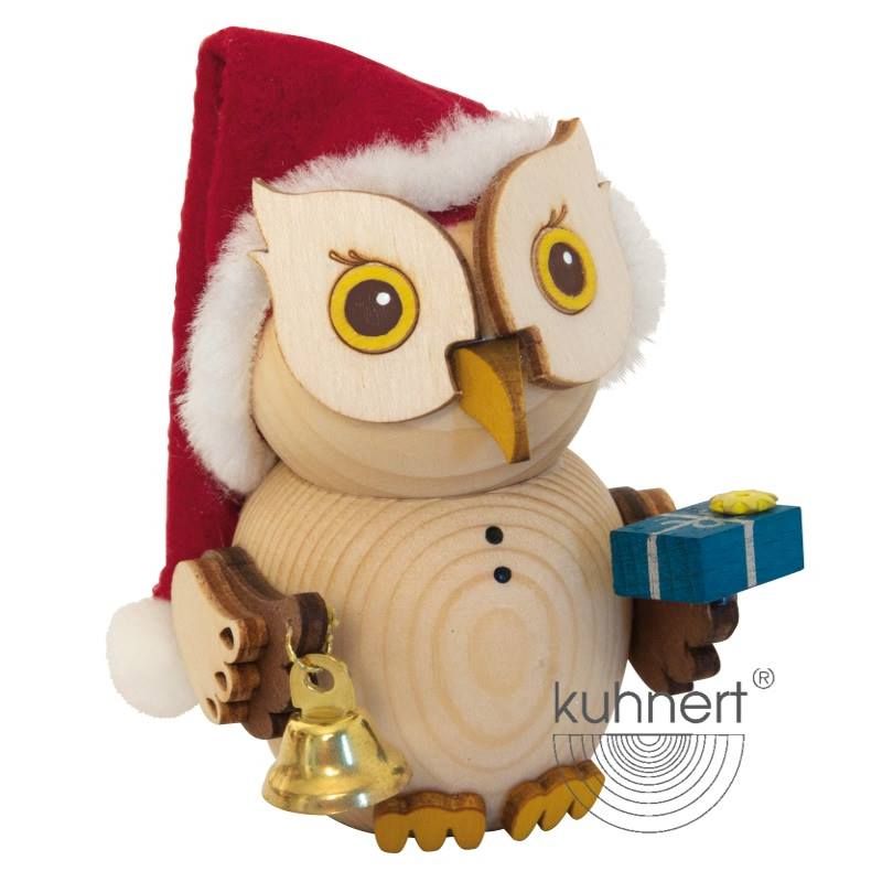 Mini Eule Weihnachtsmann