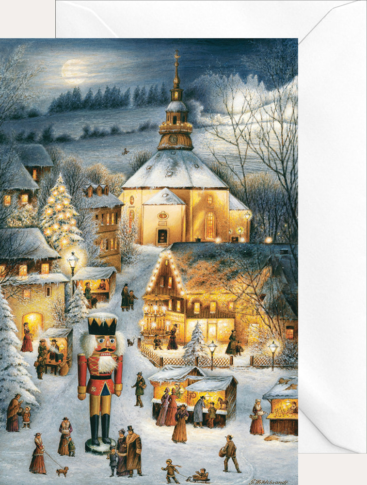 Klappkarte - Seiffen