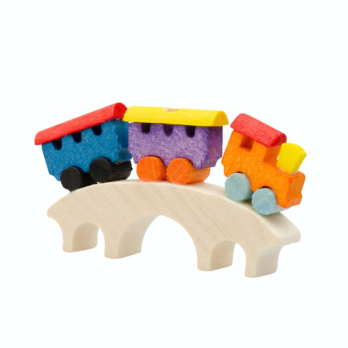 Eisenbahnbrücke als Baumschmuck