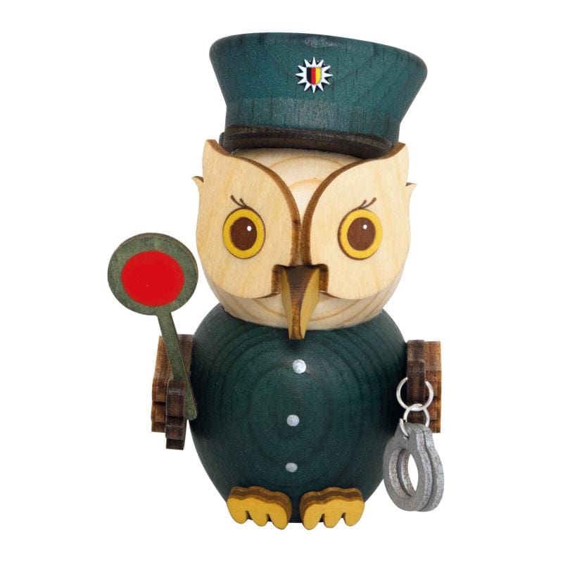 Mini Eule Polizist