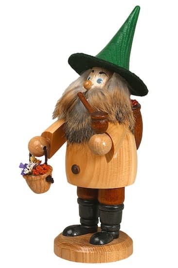 Räuchermann Wichtel Kräuterzwerg natur