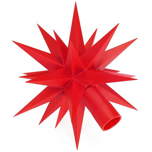 Ersatz-Stern für Herrnhuter Sternenketten (A1s) rot