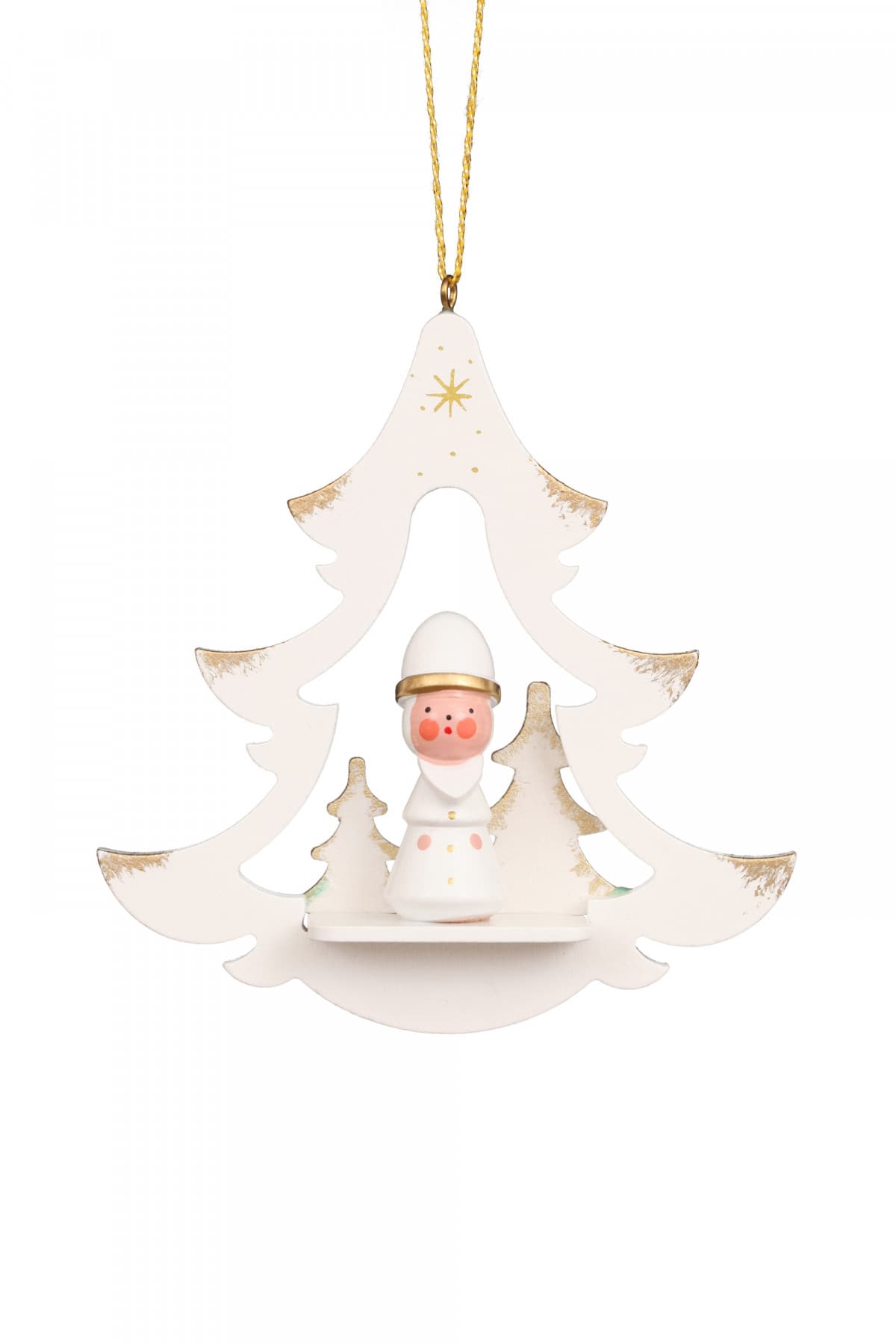 Baumbehang Baum weiß mit Niko - Auslaufartikel