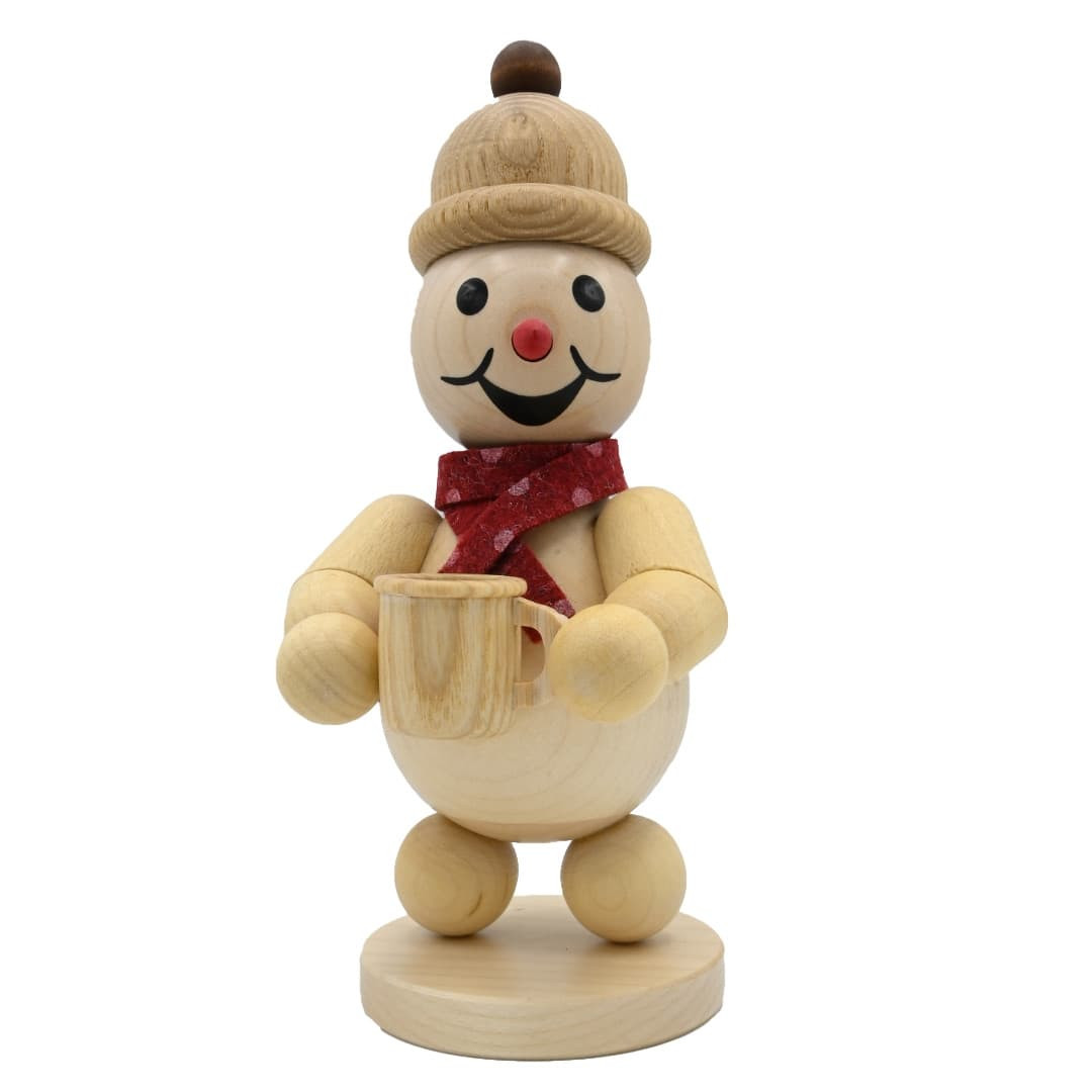 Schneemann Junior mit Tasse