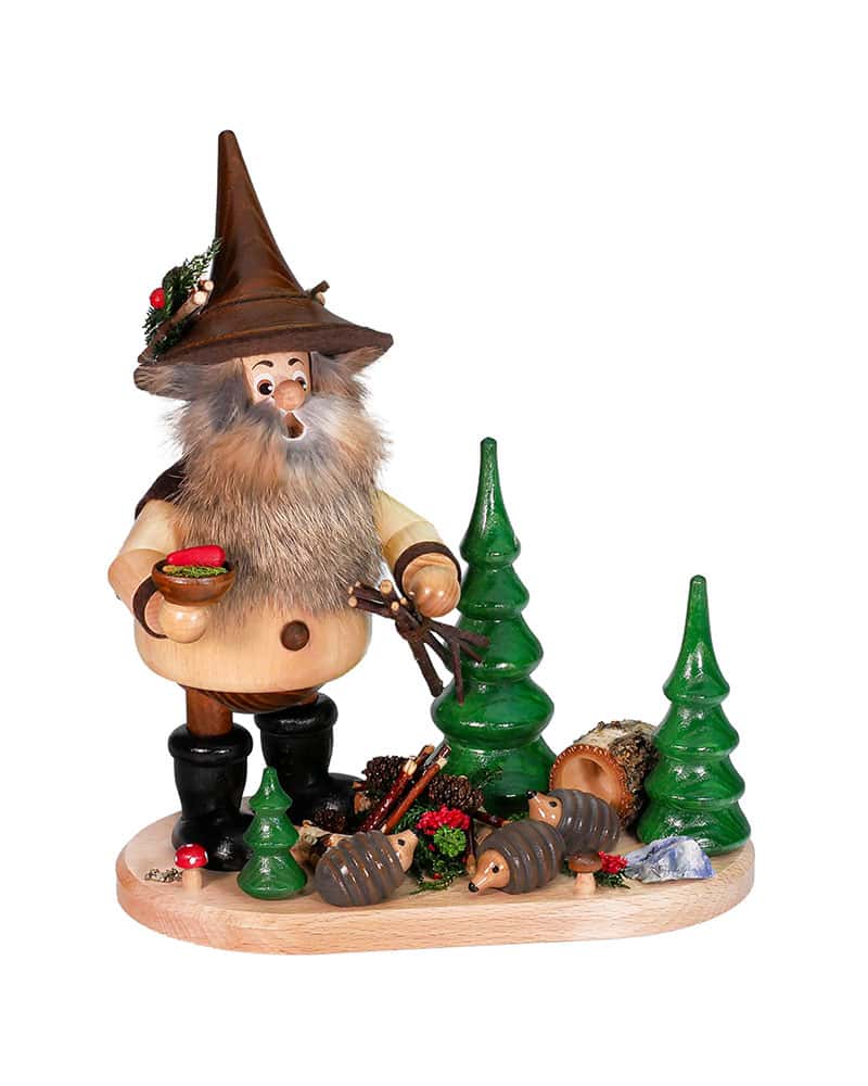 Räuchermann Waldwichtel Igelfreund