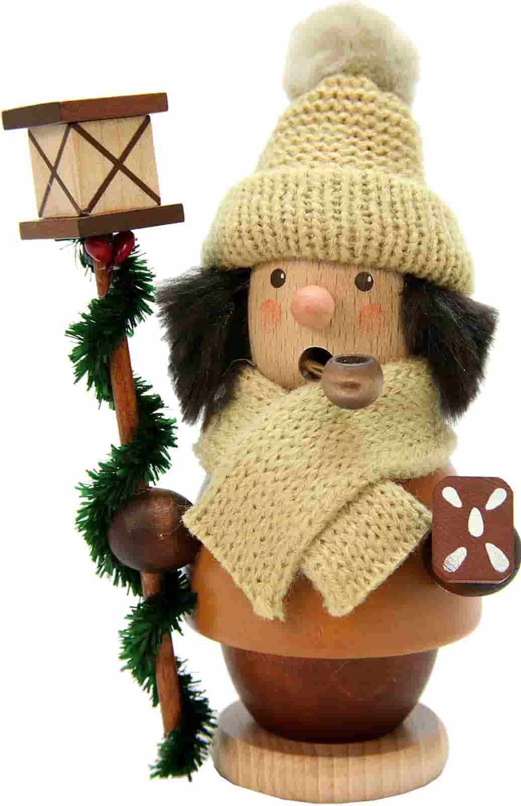 Räuchermann Laternenbübchen natur - Auslaufartikel