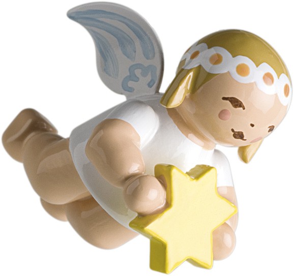Schwebeengel klein mit Stern
