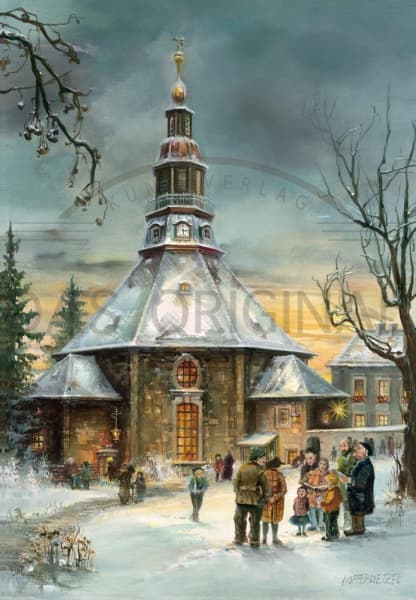 Adventskalender - Seiffener Kirche