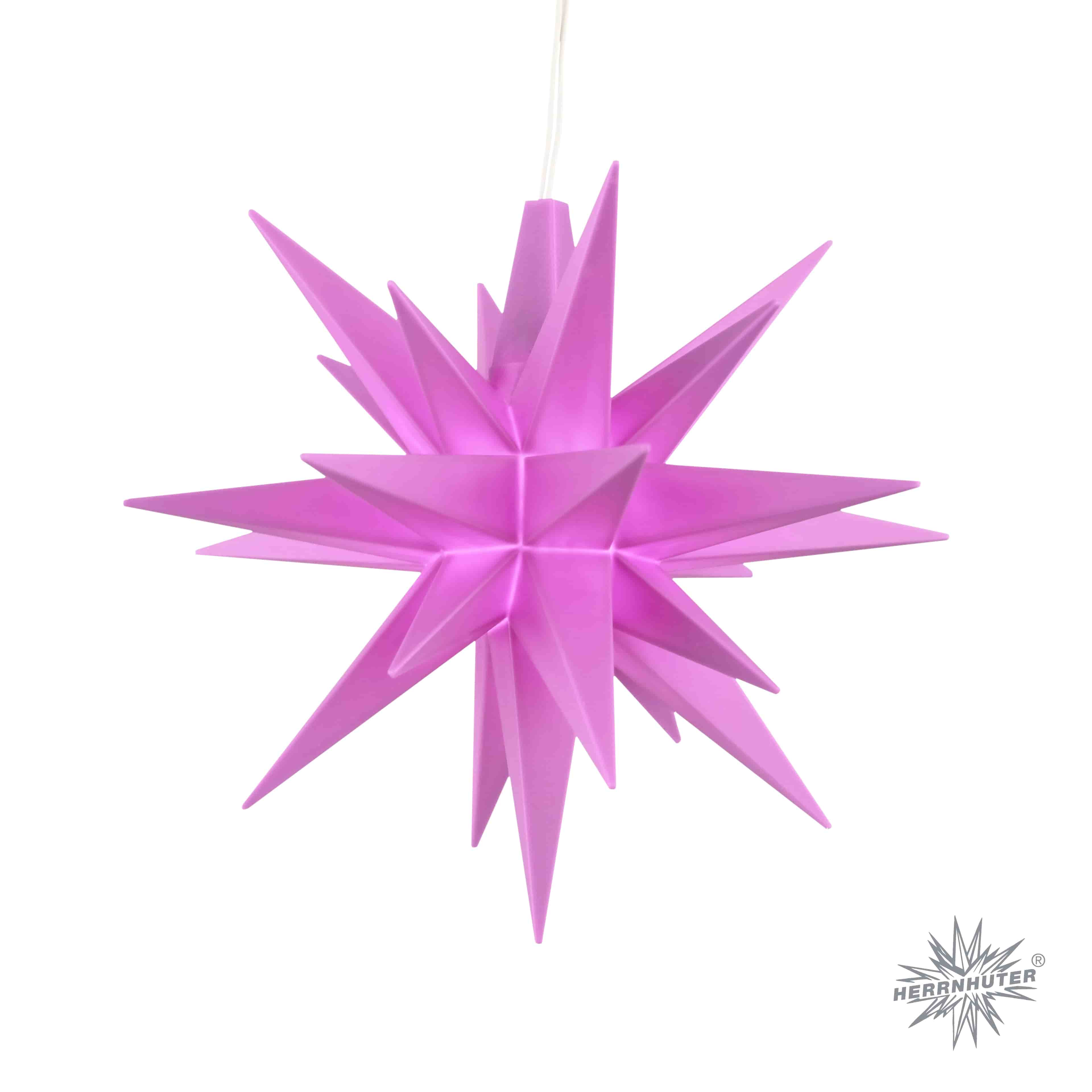 Original Herrnhuter Miniaturstern für innen ø ca. 8 cm violett - limitiert