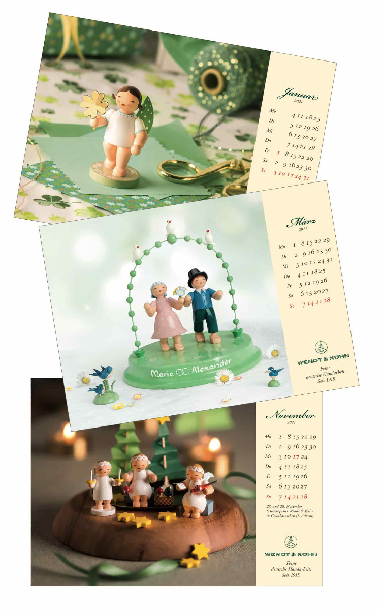Kalenderblätter 2021