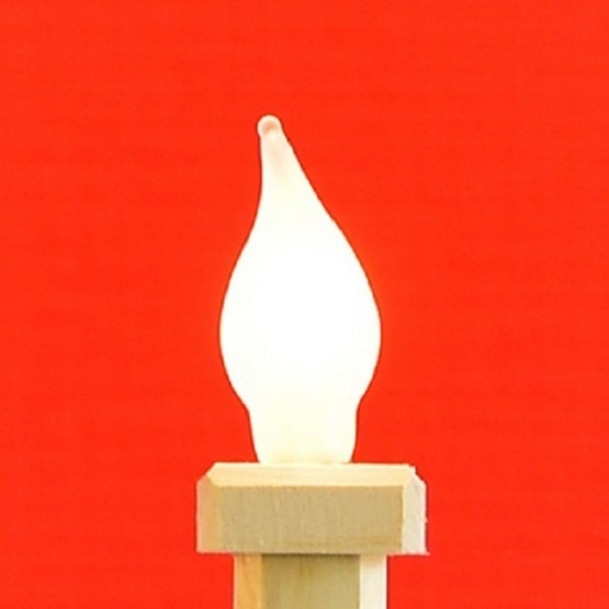 Flammenkerze für Herrnhuter Lichterbogen vor 2024 (12V)