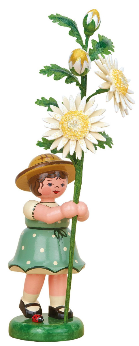 Hubrig - Blumenmädchen mit Edelweißmargerite