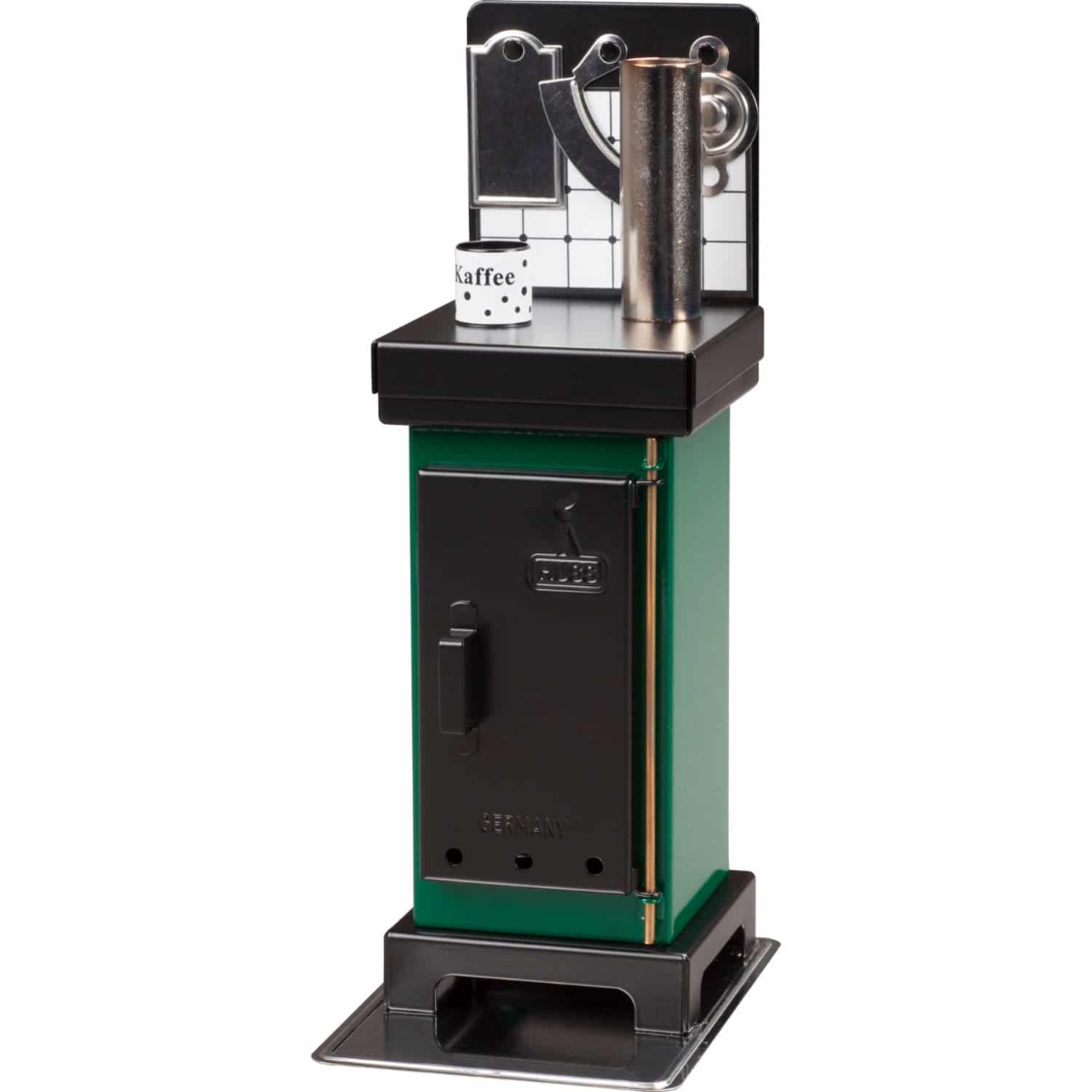 Räucherkerzenofen "Der Klassiker" grün/schwarz