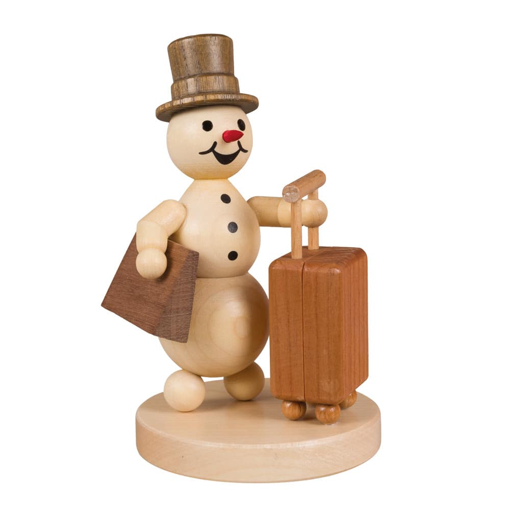 Schneemann Auf Reisen - Auslaufartikel