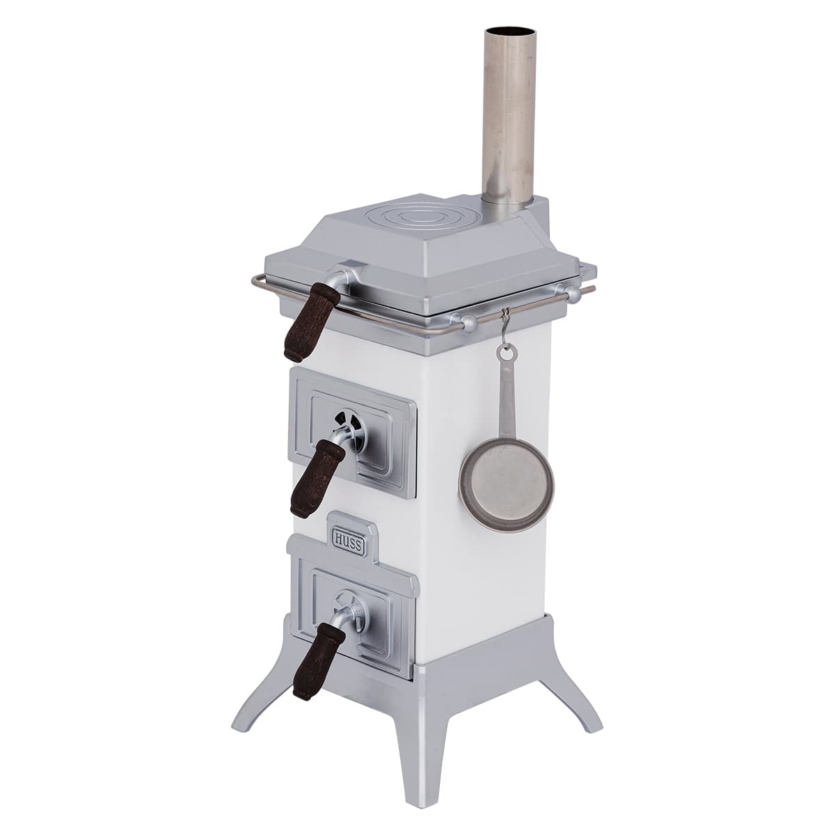 Karzl-Ofen "Siegfried" - Der Edle - weiß/mattchrom