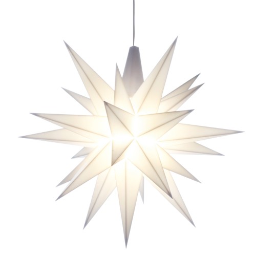 Original Herrnhuter Stern für innen ø ca. 13 cm weiß (A1e)