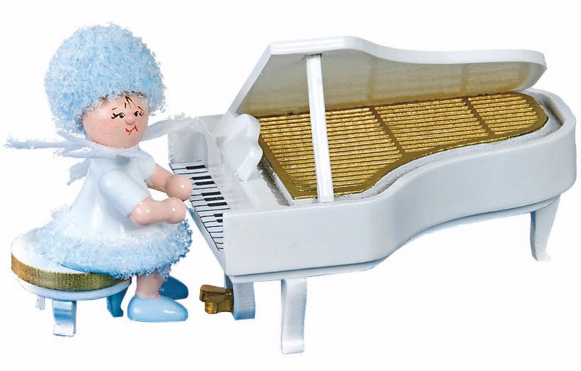 Schneeflöckchen am Flügel