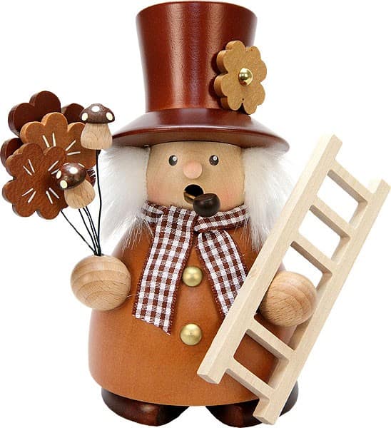 Räuchermann Kaminfeger natur - Auslaufartikel