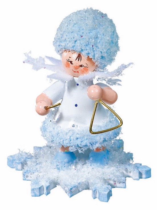 Schneeflöckchen mit Triangel - Auslaufartikel