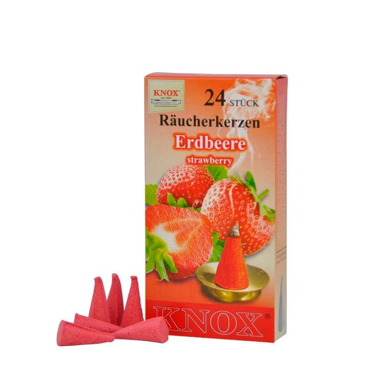 KNOX Räucherkerzen Erdbeere 24 St. / Pkg.