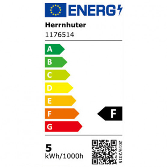 LED Lampe E14 (warmweiß) für Herrnhuter Sterne aus Papier (I4 - I8)
