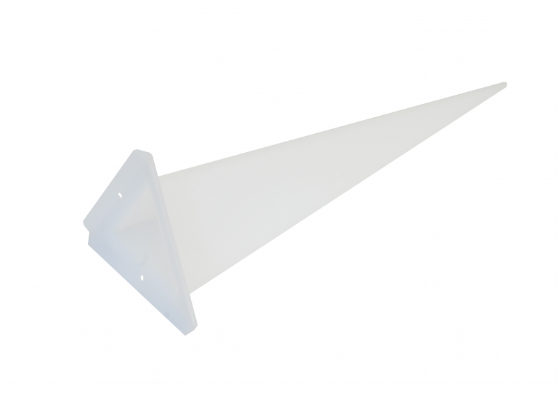 Ersatz-Zacke dreieckig für Herrnhuter Sterne aus Kunststoff 68 cm (A7) opal