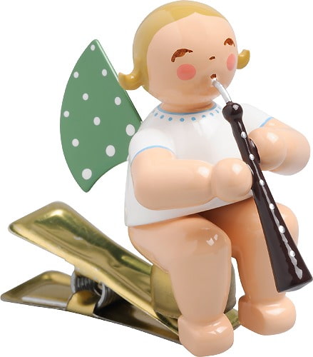 Engel mit Altoboe auf Klemme