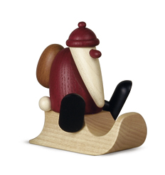 Weihnachtsmann auf Schlitten